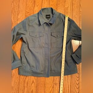 Liverpool Los Angeles Utility Jacket Teal Lagoon Size XL Full Zip